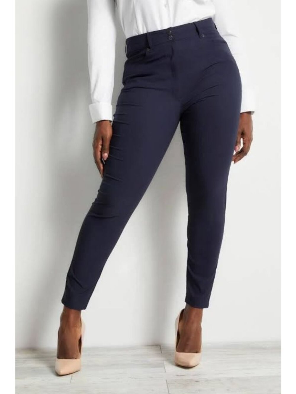 Anatomie Andi High Rise Travel Pants Navy Sz S